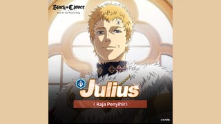 Julius Raja Penyihir Black Clover