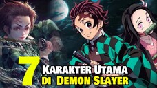 7 Karakter Utama di Anime Demon Slayer: Kimetsu no Yaiba