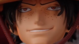It's on fire! (Physical) LX-Studio Meteor Studio MAX Series One Piece Ace GK Statue! [B God Model Pl