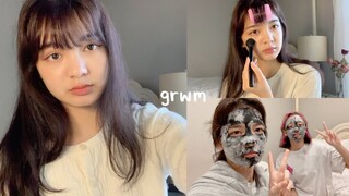 Silent GRWM: Natural makeup for students 🌟 warm fall makeup to bring beauty from within