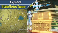 15 Lokasi New Treasure Liyue Genshin Impact