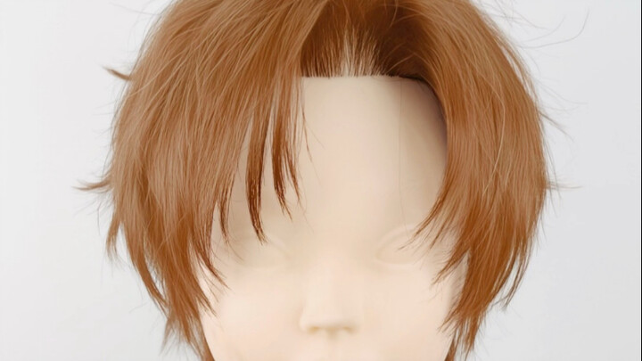Reproduction of the hairstyle of the anime character Rudeus Greyrat