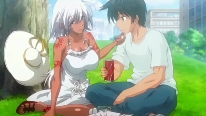 Cute Black-Skinned Spicy Girl