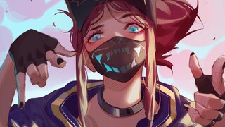 【KDA / 60 FPS reset phiên bản nhạc điện tử cực chất】 (BEAUZ & Medii Remix)