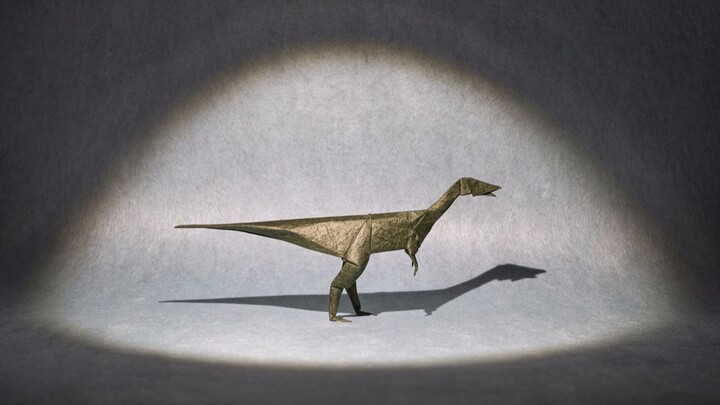 [Origami Tutorial] Fold a Dinosaur