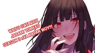 Kapan Kakegurui Season 3 ? - Prediksi Tanggal rilis! : Bakal Liat Jabami Yumeko Lagi ?