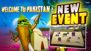 WELCOME TO PAKISTAN EVENT IN PUBG MOBILE | TRAVEL TO PAKISTAN EVENT | NEW EVENT PUBGM