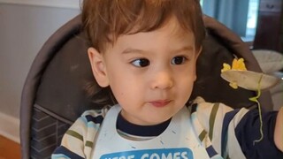 会做饭的老爸+捧场嘴甜的宝宝，感觉每一顿饭都是人间美味，而且他们俩一定都乐在其中