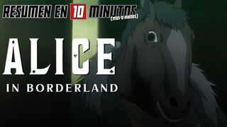 🔷 ALICE IN BORDERLAND TIENE UN ANIME :0 | Resumen en 10 Minutos (más o menos)