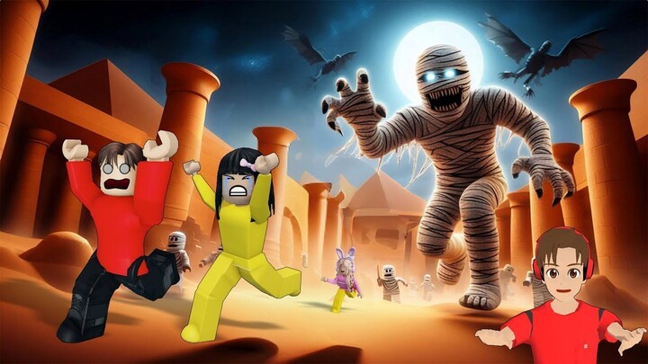 Yuta Dan yuta Dikejar Hantu Mummy Di Dalam Piramida  ROBLOX