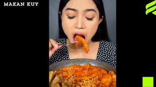 Resep seblak Cabe besar kering 3 biji Cabe keriting 9 biji Cabe rawit 5 biji Bawang putih 3 biji Not