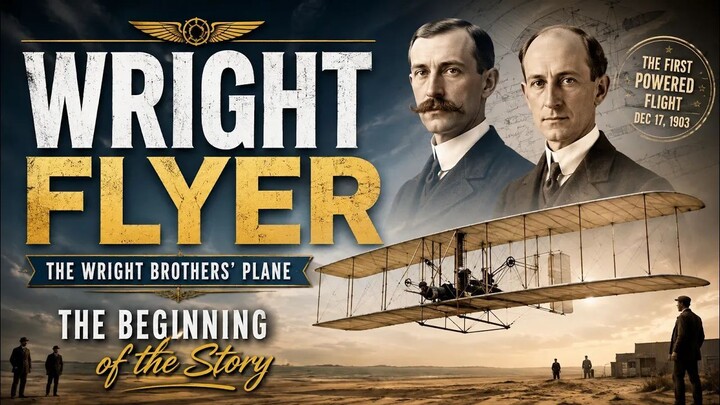 ✈️ Wright Flyer – The Wright Brothers' Plane: The Beginning of the Story