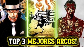 ¡¡¡ Los 3 MEJORES ARCOS de ONE PIECE !!!