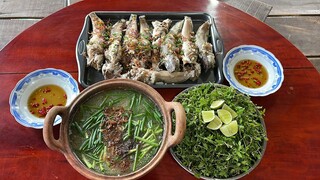 Món Ăn Hơn 500 Khán Giả Yêu Cầu • CHÁO CÁ LÓC ĐỒNG RAU ĐẮNG | Fish Soup