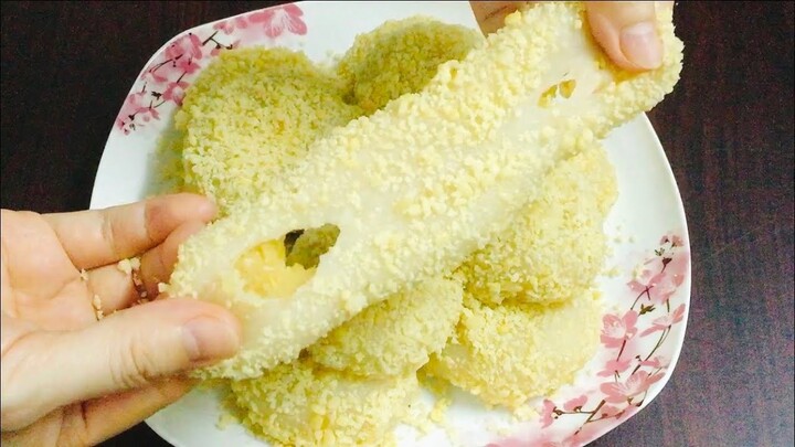 TUYỆT CHIÊU: Bánh dày đỗ siêu dẻo. Dùng bột nếp thường rất nhanh gọn và ngon | Tra My Cooking