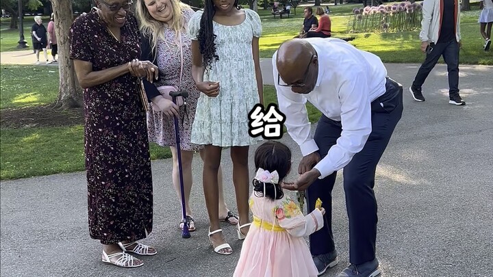 Setelah bayi hewan memperlakukan orang asing seperti merpati untuk diberi makan…