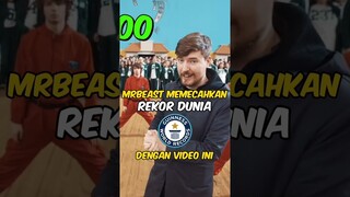 Mrbeast Memecahkan Rekor Dunia Dengan Video Ini... #shorts