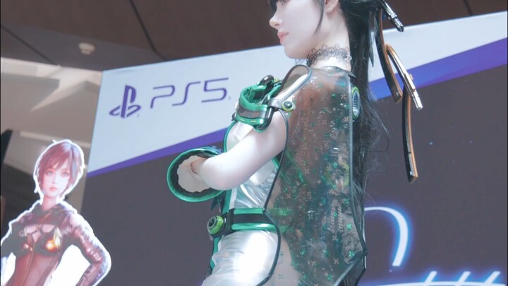 ภาพแฟนเพจสดจากงานคอสเพลย์เกมแอ็กชัน Sein ของนักคอสเพลย์เกาหลี