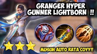 GRANGER HYPER GUNNER LIGHTBORN!!  MUSUH AUTO RATA!!  MAGIC CHESS COMBO UPDATE TERBARU 2022