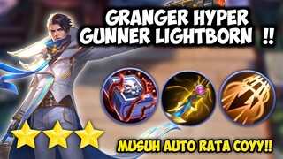 GRANGER HYPER GUNNER LIGHTBORN!!  MUSUH AUTO RATA!!  MAGIC CHESS COMBO UPDATE TERBARU 2022