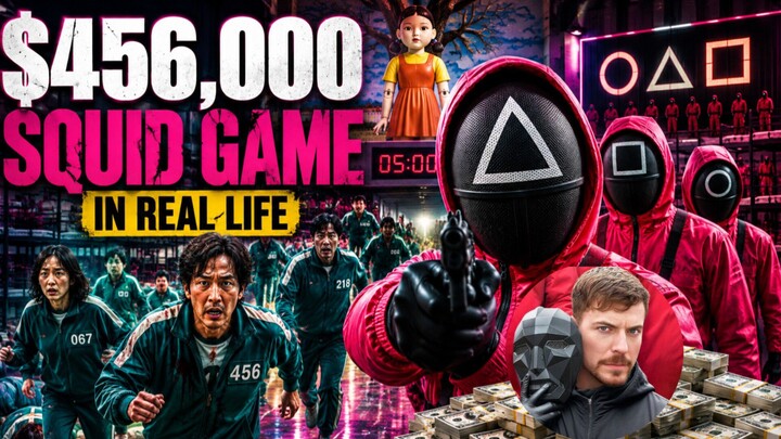 $456,000 Squid Game In Real Life!