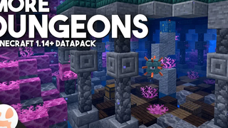 ดันเจี้ยนมากขึ้น! Minecraft 114 Datapack