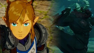 Link VS Savage Lynels - Hyrule Warriors: Age of Calamity