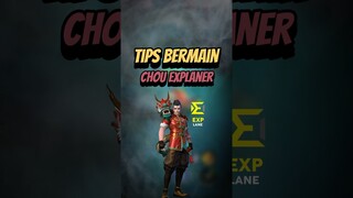 Pro tips bermain chou explaner #mlbb #mlbbcreatorcamp #mlbbshorts