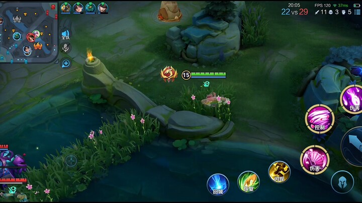 This Little Qiao with the jungler tag is the most skillful #HonorOfKings#LittleQiao