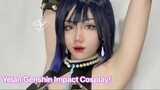 TANTE YELAN WANGY | Yelan Genshin Impact Cosplay! #JPOPENT