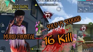 22 KILL SOLO VS SEQUAD PURGATORY MURID FRONTAL // Free Fire Battleground