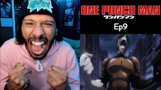 One Punch Man Episode 9 Reaction | A Hero Is One Who Knows How To Hang On One Minute Longer |