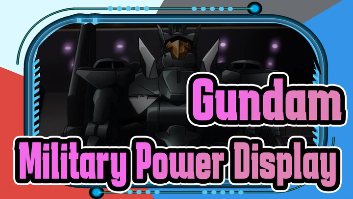 Gundam|[00] UNION Military Power Display