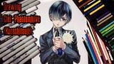 Vẽ anime boy lạnh lùng Ciel Hắc quản gia | Drawing Ciel Phantomhive (Kuroshitsuji)