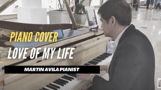 Love of my Life | by QUEEN | Amazing Pianist at Glorietta 3  | Martin Avila Piano Cover