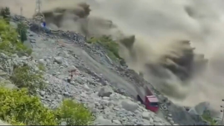 Flood in Nepal-China Border.
