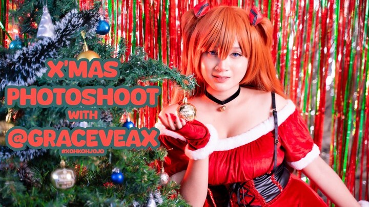 Christmas Cosplay Photoshoot with @graceveax