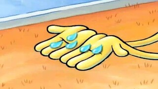 Mr. Crab is really stingy, even if it’s his own tears, he won’t leave them to others!
