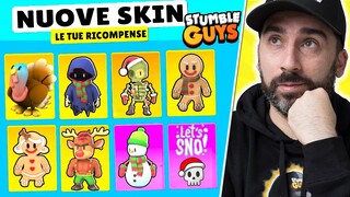 VI MOSTRO le NUOVE SKIN di STUMBLE GUYS 0.43 e TROVO...