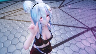 Weak voice: Whoever says my legs aren't pretty, believe me, I'll kick you!