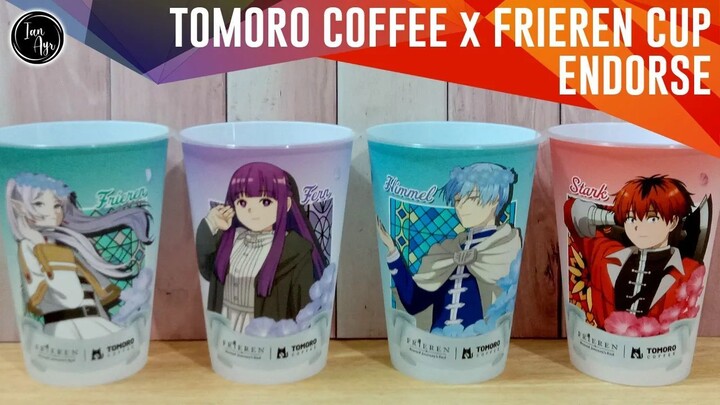 [ ENDORSE ] Tomoro Coffee x Frieren : Beyond Journey's End 葬送のフリーレン Cup Fern フェルン Himmel ヒンメル Anime