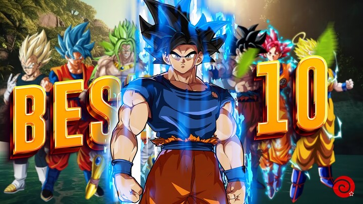 Top 10  Most Powerful Transformations In Dragon Ball Super
