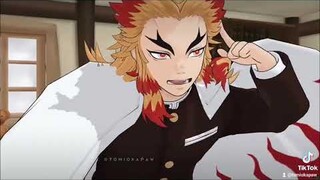 eres mi compa y te amo (rengoku/tomioka) mmd