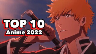 LOS 10 MEJORES ANIMES DEL 2022