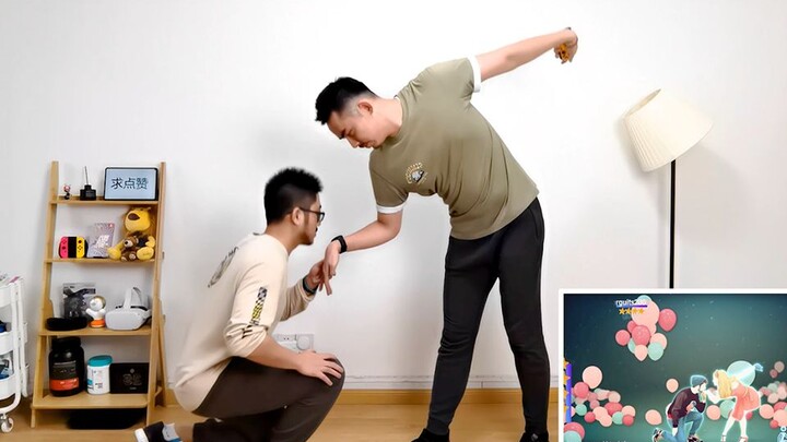 My bro actually came to my house and started dancing on his own—this time, I was the one who got sca