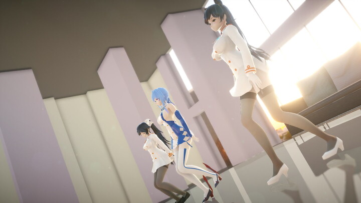 [Azur Lane] MMD - Step By Atago And St. Louis