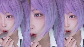 【للنوم】 هل ترغب أيضًا في لمس وجه كيكي؟