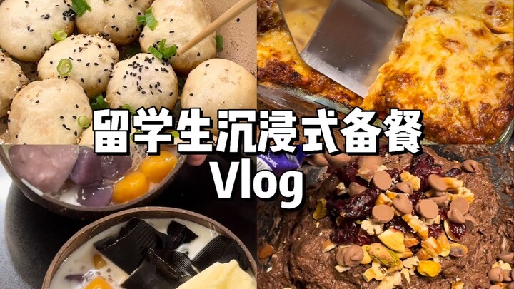 International Students’ Immersive Meal Prep | Lasagna That Garfield Loves, Fresh Taro Dessert, Pan-F