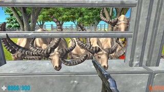 Survive with 120 Vicious Water Buffalos. Animal Revolt Battle Simulator