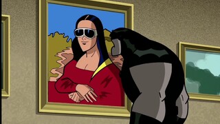 Super funny rubber man, pirated Batcave